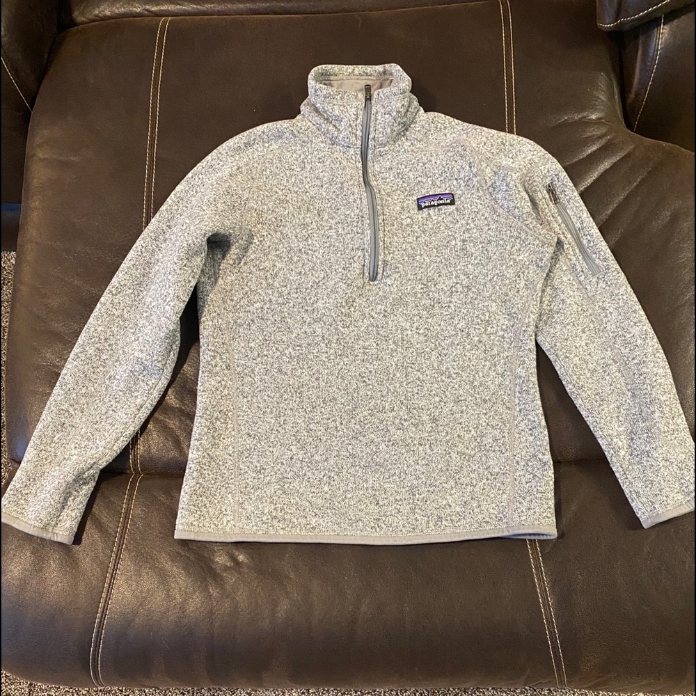 Patagonia half zip.